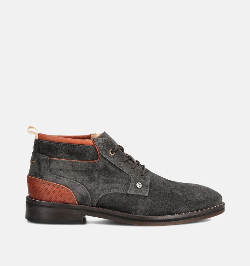 Berkelmans Silesia Chaussures classiques en Gris pour hommes (363156) - pour semelles orthopédiques