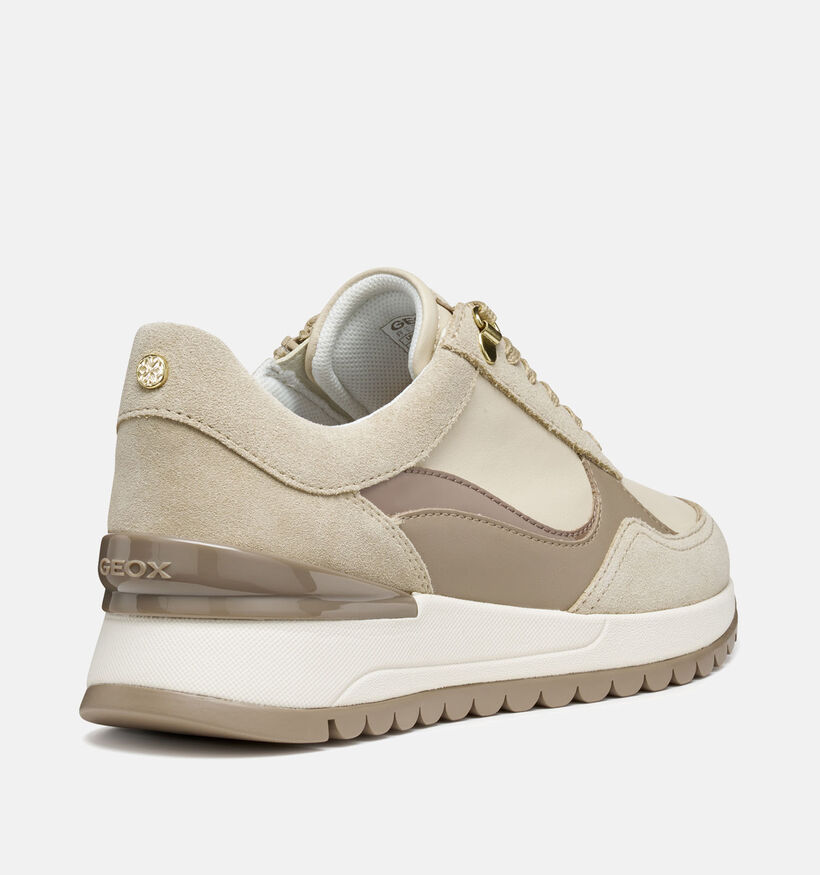 Geox Desya Baskets habillées en Beige pour femmes (360132) - pour semelles orthopédiques