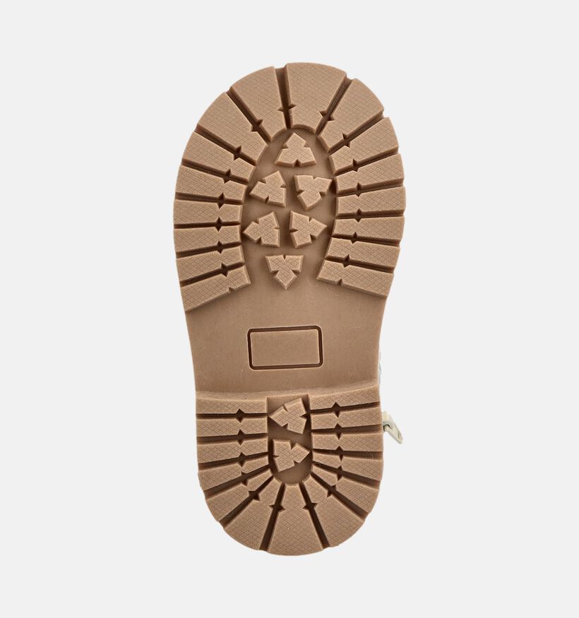 Milo & Mila Boots &agrave; lacets en Beige pour filles (379068)