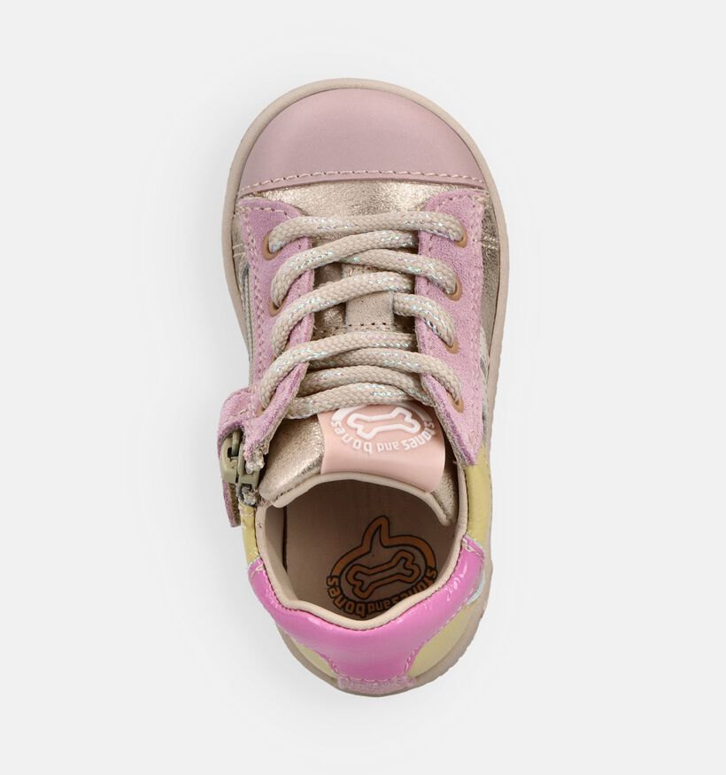 STONES and BONES Naty Roze Babysneakers voor meisjes (372119) - geschikt voor steunzolen