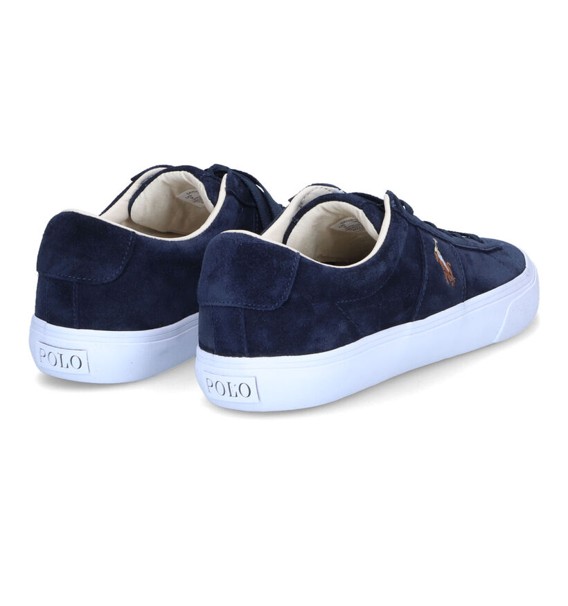 Polo Ralph Lauren Sayer Chaussures à lacets en Bleu pour hommes (313106) - pour semelles orthopédiques