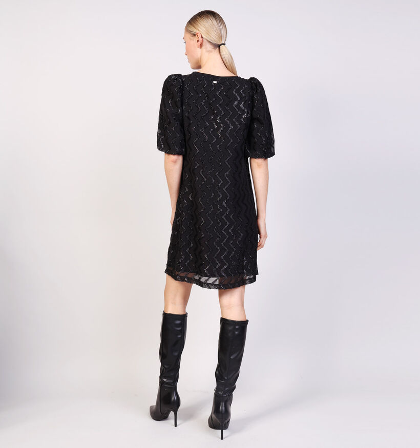 Mexx Robe mi-longues en Noir Mexx Robe mi-longues en Noir pour femmes (365609)