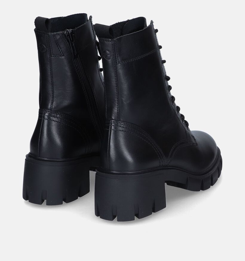 Tamaris Boots à lacets en Noir pour femmes (315426)