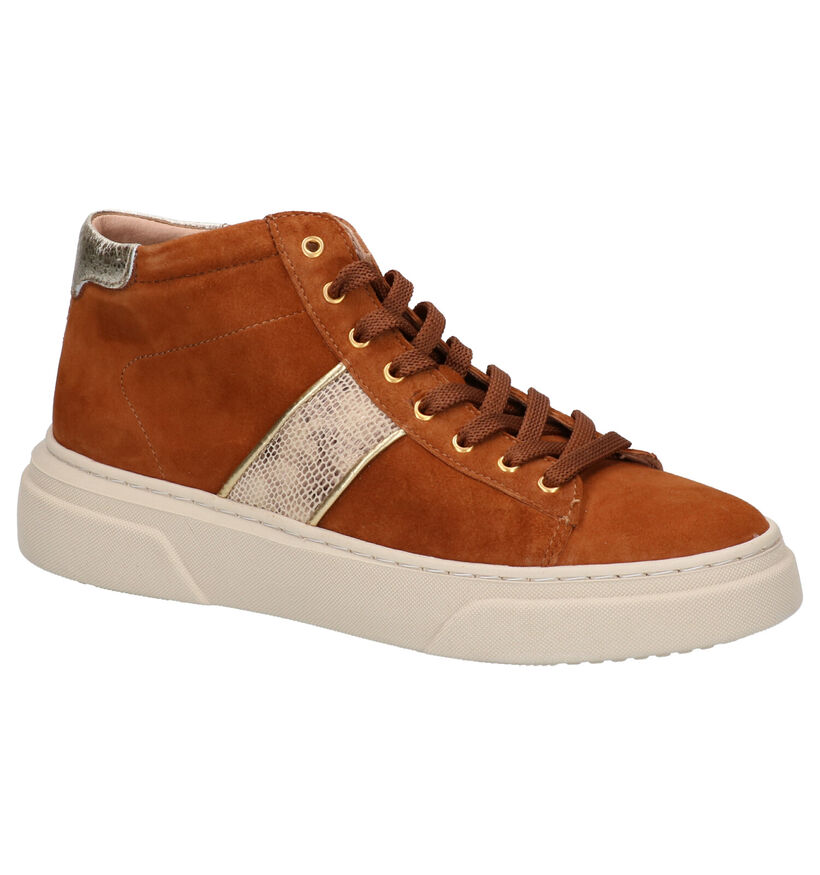 River Woods Baskets montantes en Cognac en nubuck (260280)
