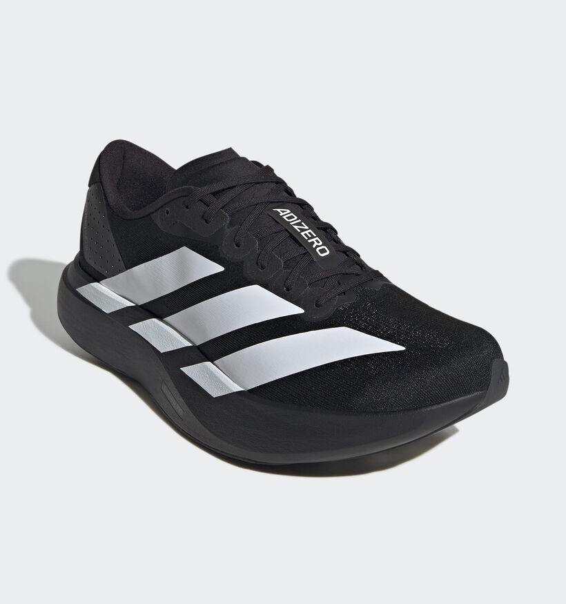 adidas Adizero Evo Baskets basses en Noir pour hommes (375277) - pour semelles orthop&eacute;diques