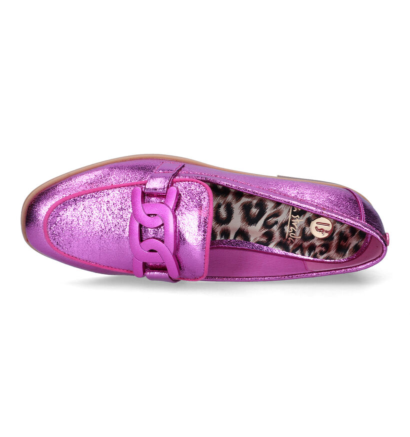 La Strada Loafers en Rose fuchsia pour femmes (325662)