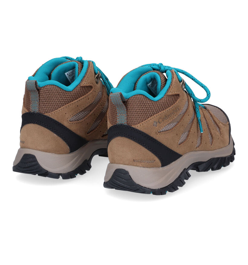 Columbia Redmond III Mid WP Bruine Wandelschoenen voor dames (303808) - geschikt voor steunzolen