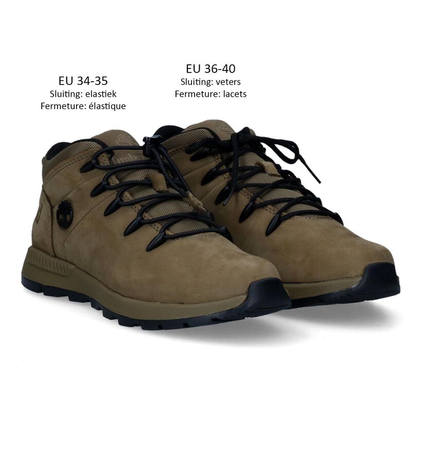 Timberland Sprint Tracker Bottines en Noir pour garçons (345279)