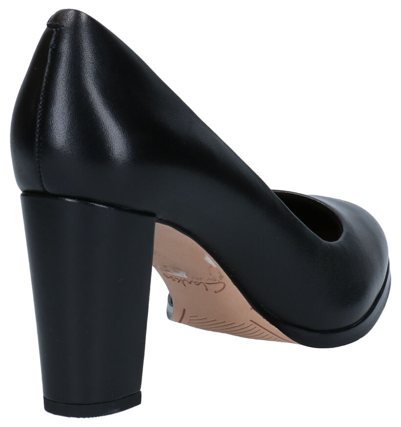 Clarks Kaylin Cara Escarpins en Noir en cuir (265509)
