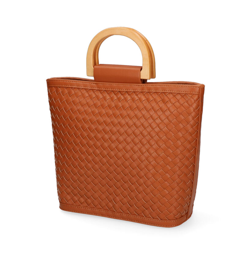 Inyati Demi Sac à main en Cognac en simili cuir (309786)