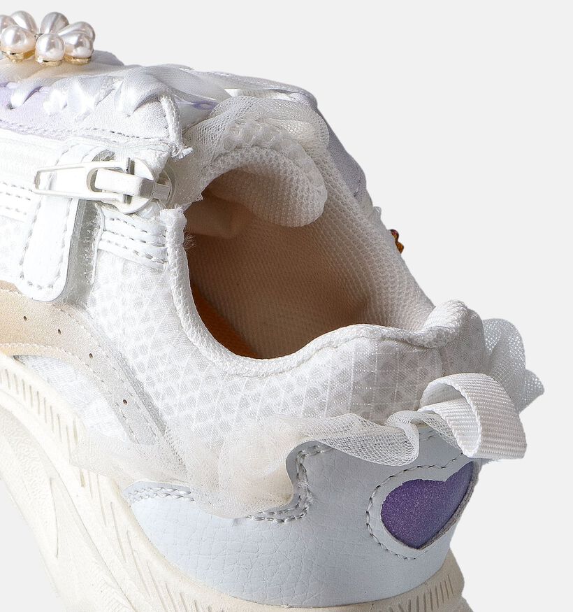 Milo & Mila Beige Sneakers voor meisjes (354191)
