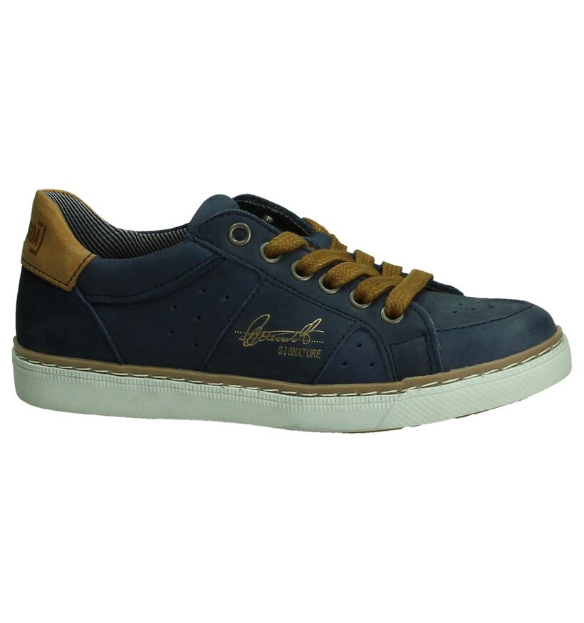 Bullboxer Baskets basses en Bleu en nubuck (192307)