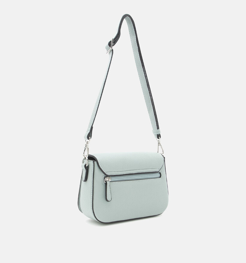 L.Credi Reike Mint Blue Lichtblauwe Schoudertas voor dames (370921)