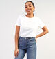 comma casual identity Witte T-shirt voor dames (350045)