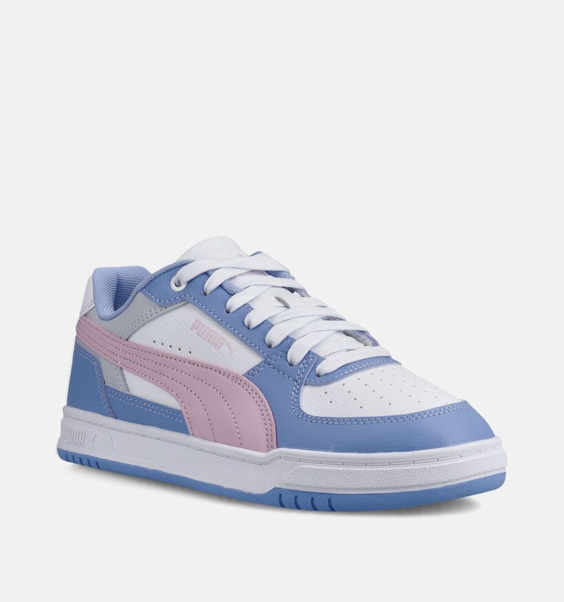 Puma Caven III Witte Sneakers voor meisjes (366622) - geschikt voor steunzolen