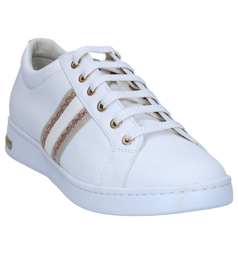 Geox Jaysen Chaussures à Lacets en Blanc en textile (285581)