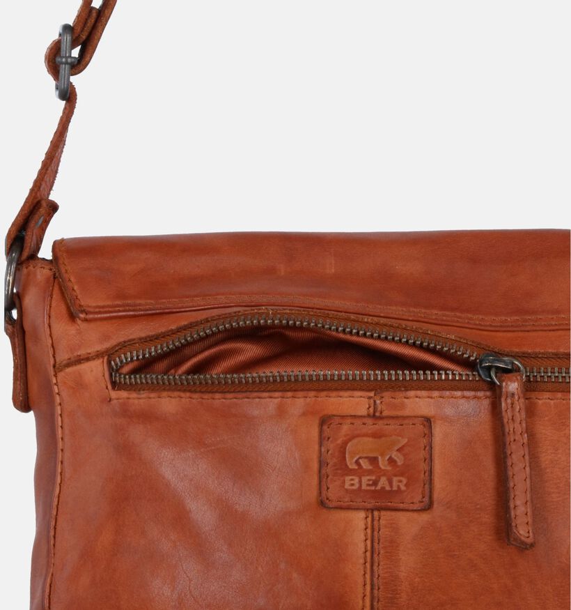 Bear Design Cognac Crossbody tas voor dames (342810)
