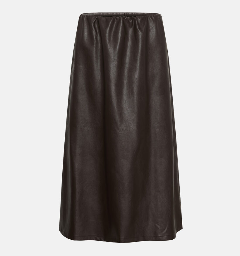 Culture Lilli Donkerbruine Lange Rok voor dames (380476)