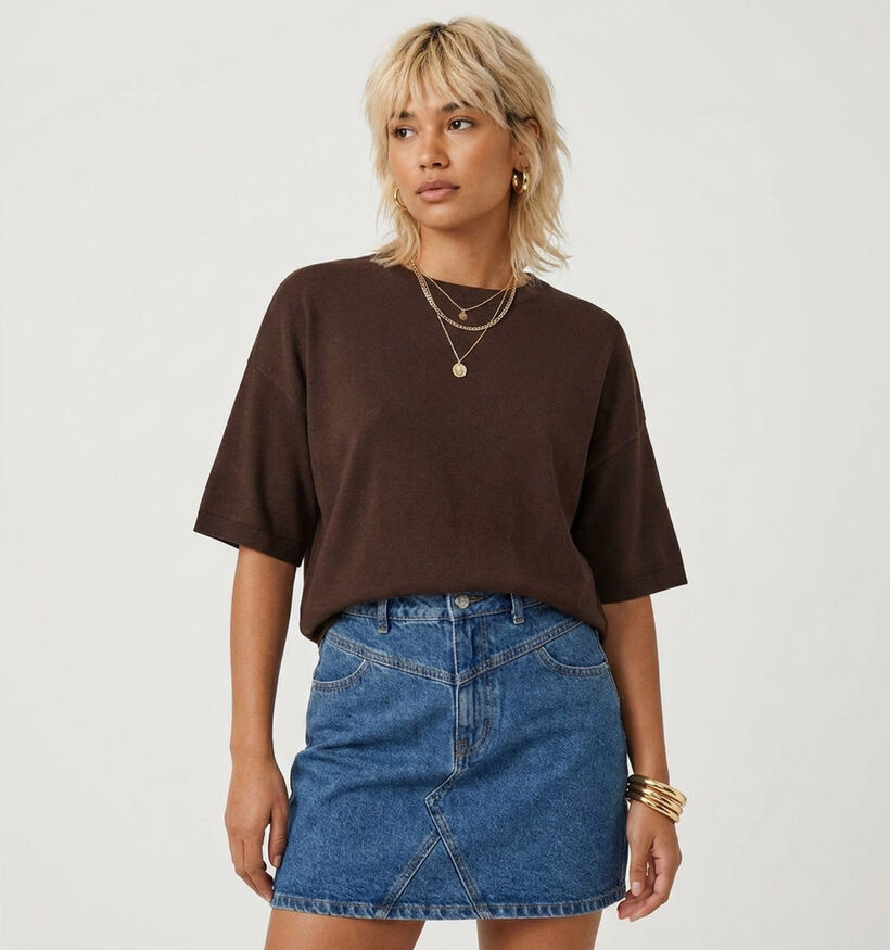 Vila Odine Bruine T-shirt voor dames (378587)