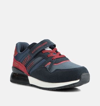 Replay Chaussures plates Bleu/Vert