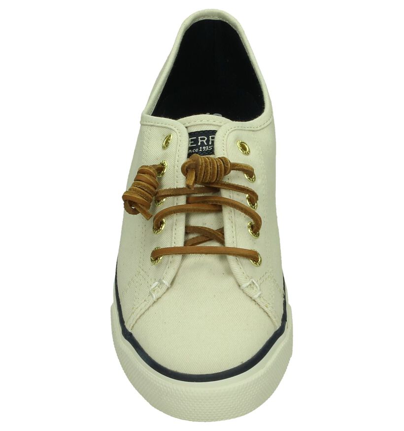 Sperry Seacoast Canvas Ecru Sneakers , , pdp