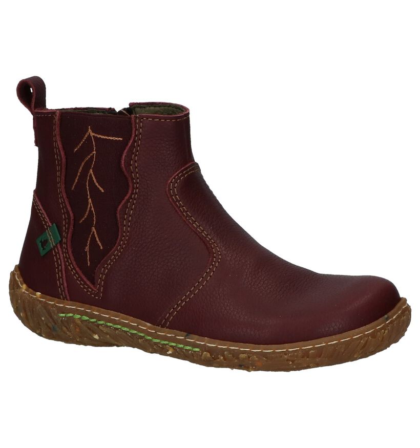 El Naturalista Nido Donker Bruine Boots in leer (226402)