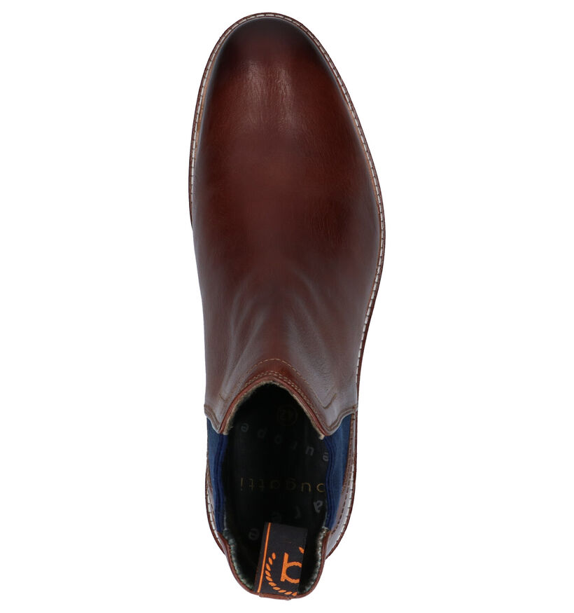 Bugatti Chelsea Boots en Cognac en cuir (255353)