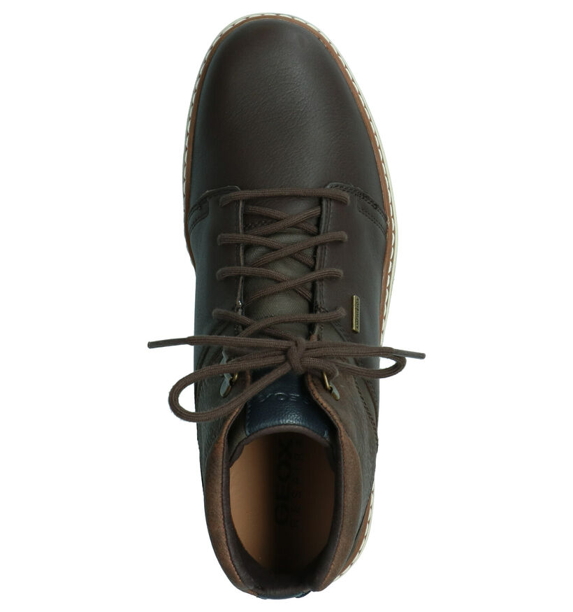 Geox Bottines en Marron en cuir (264023)