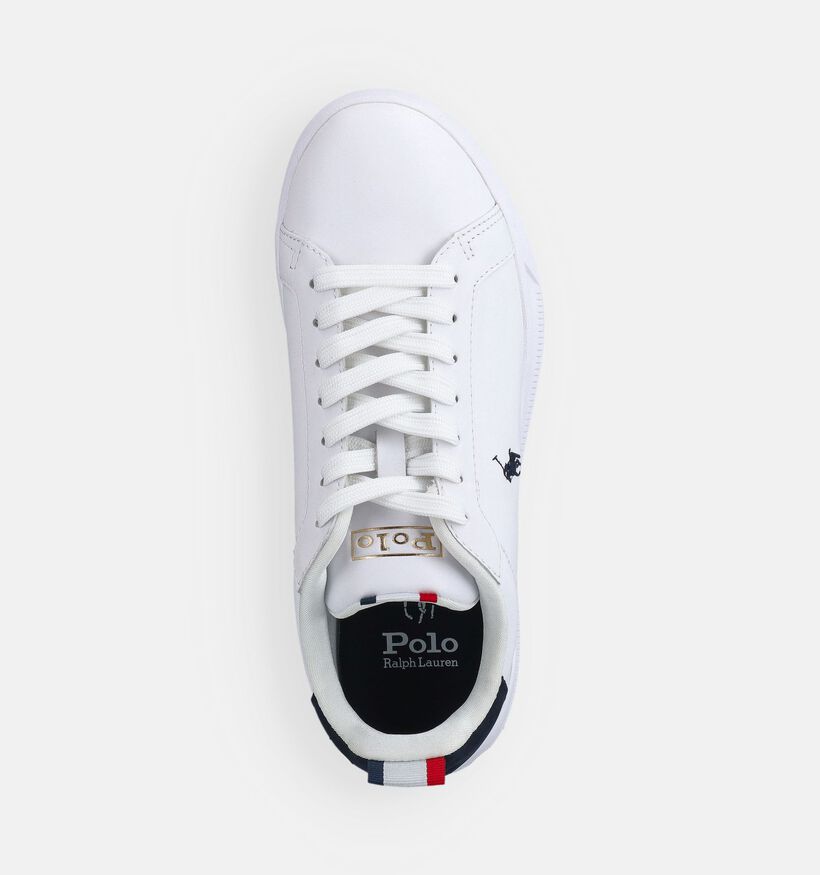 Polo Ralph Lauren HRT CT II Baskets habill&eacute;es en Blanc pour femmes (369538)