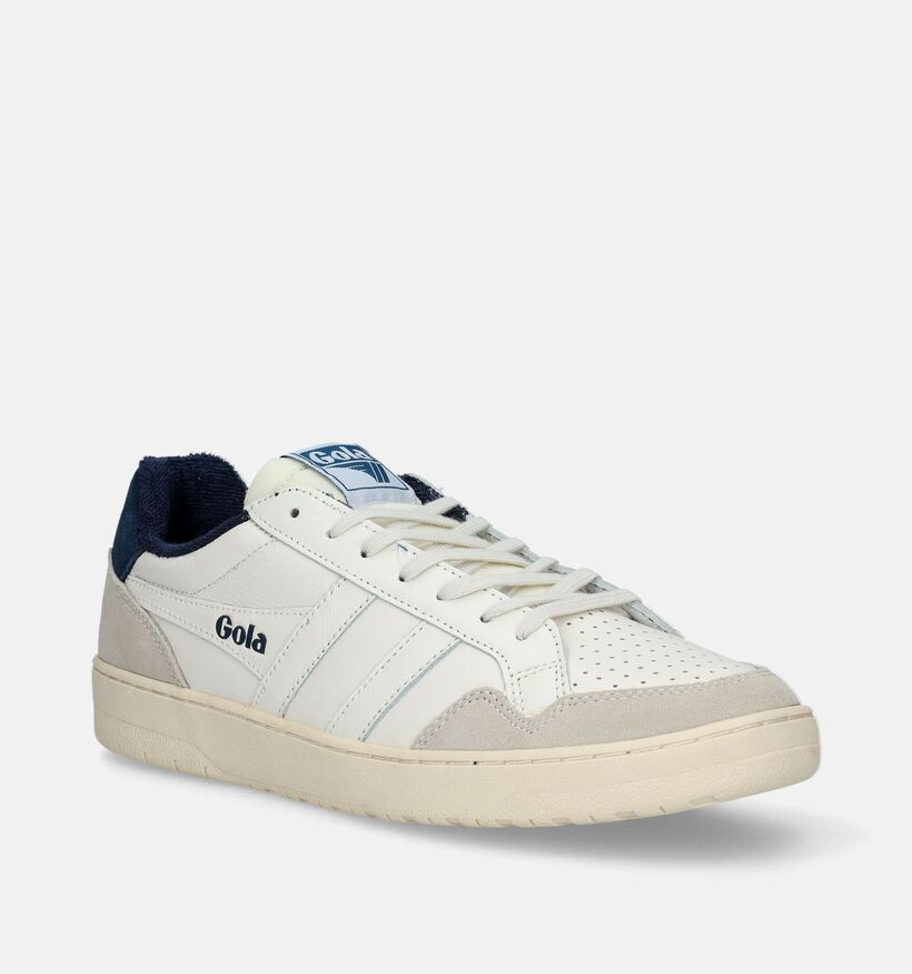 Gola Eagle Witte Sneakers voor heren (336347) - geschikt voor steunzolen