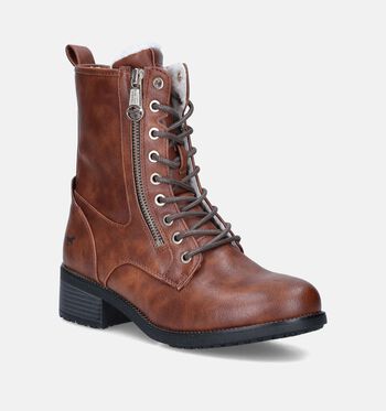Mustang Boots Noir/Cognac