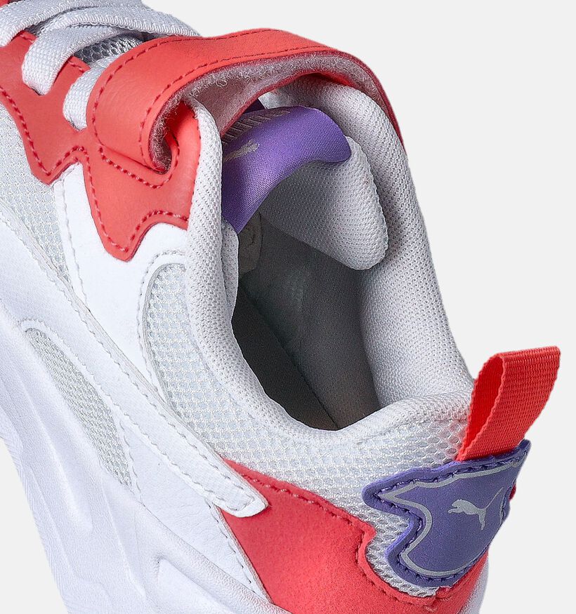 Puma Trinity Baskets en Blanc pour filles, garçons (361486) - pour semelles orthopédiques