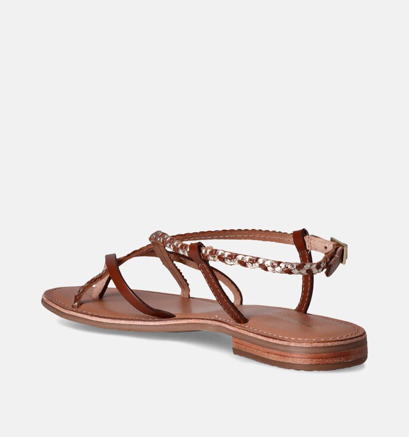 Les Tropeziennes Monatres Sandales en Cognac pour femmes (365541)