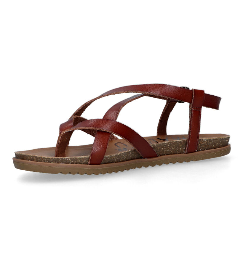 Blowfish Malibu Mirenda Sandales en Cognac pour femmes (322136)