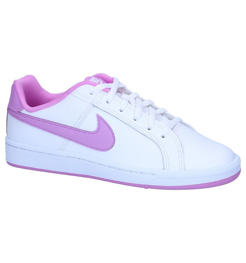 Witte Sneakers Nike Court Royale GS in kunstleer (249847)