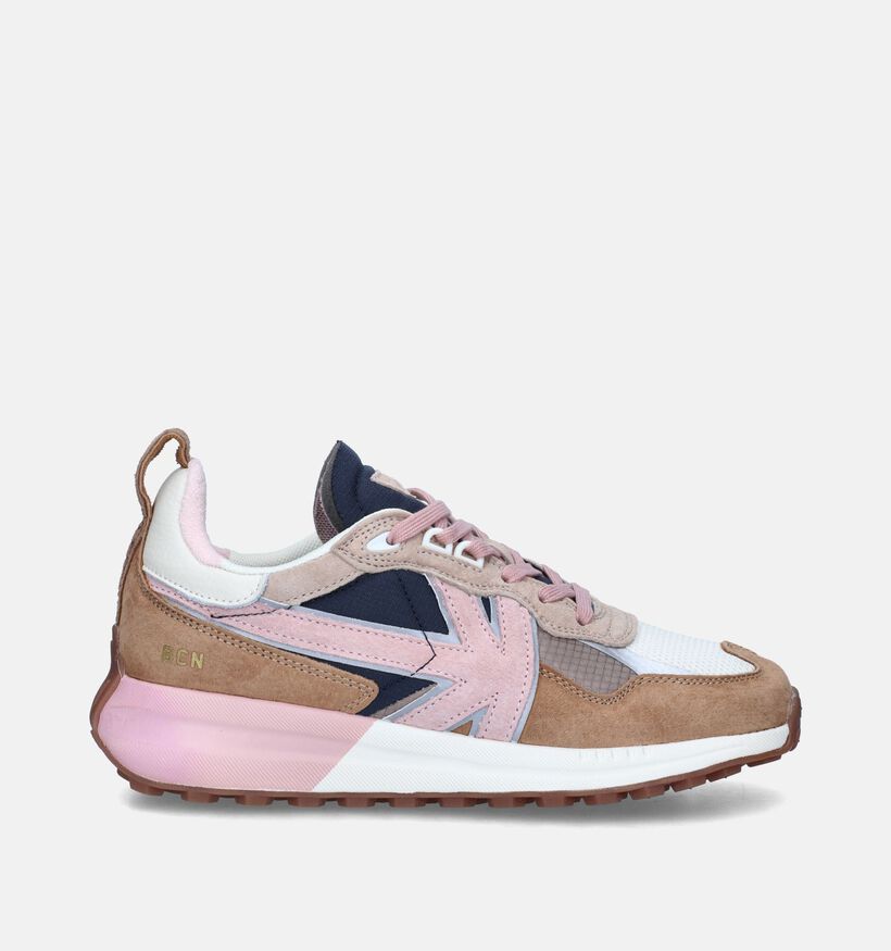 Kaotiko Detroit Beige Sneakers voor dames (346086) - geschikt voor steunzolen