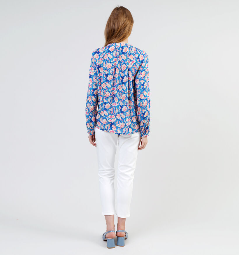 comma casual identity Blauwe Blouse voor dames (341642)
