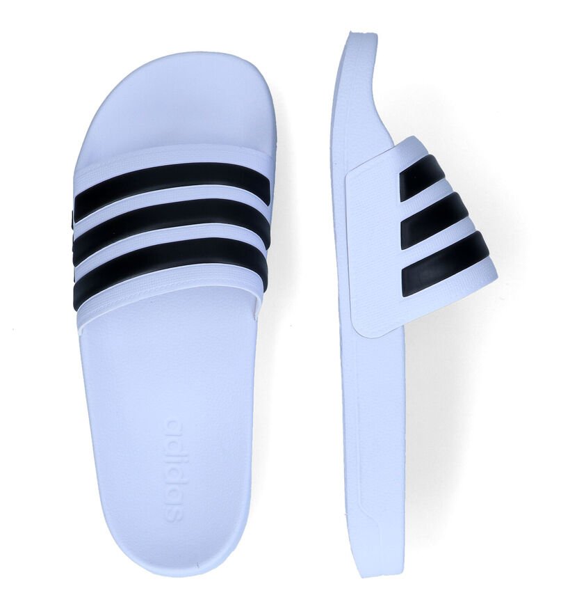 adidas Adilette Shower Claquettes en Blanc pour hommes (334723)