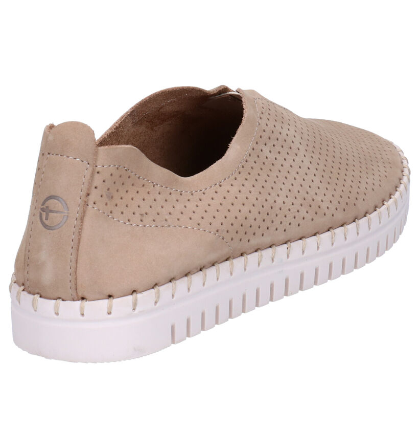 Tamaris Chaussures slip-on en Bleu foncé en nubuck (277351)