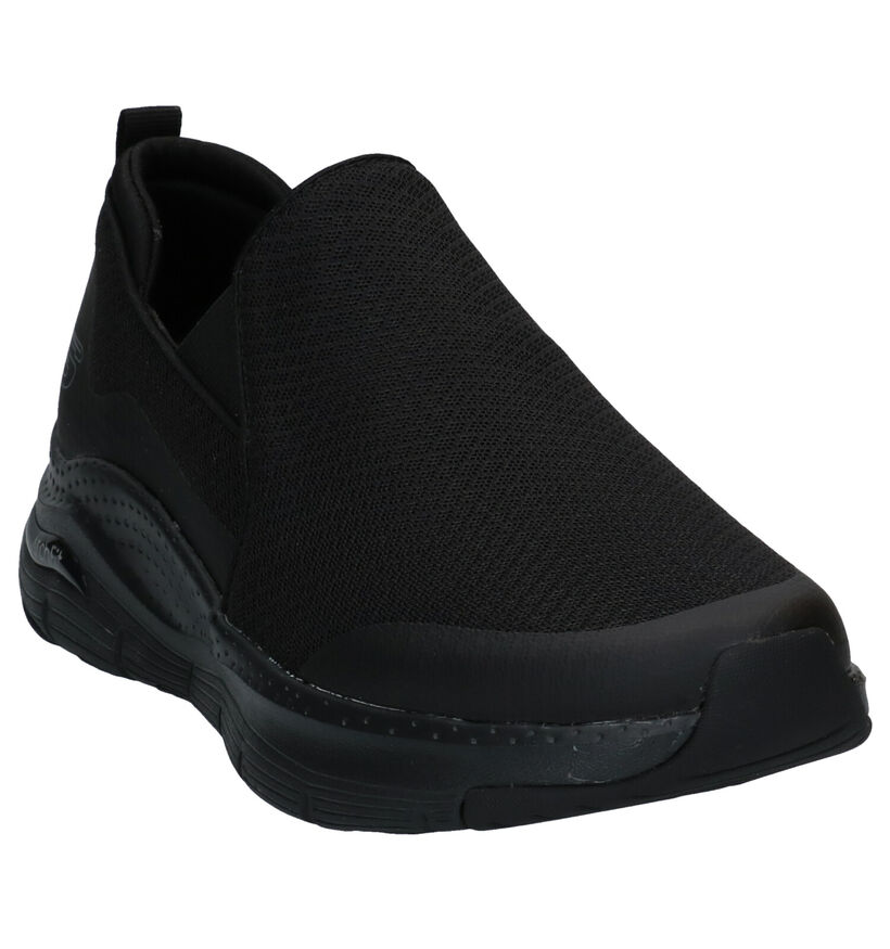 Skechers Arch Fit Taupe Slip-on Sneakers voor heren (318127)