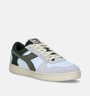 Diadora Magic Low Sneakers Wit/White/Island Green