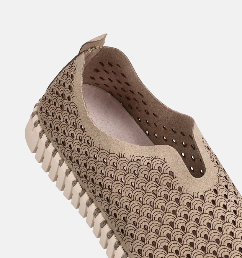 Ilse Jacobsen Tulip Chaussures &agrave; enfiler en Vert pour femmes (372255) - pour semelles orthop&eacute;diques