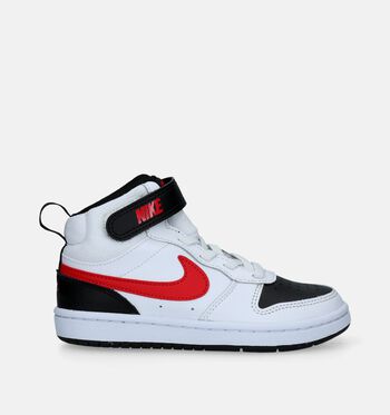 Nike Court Borough Mid Baskets White/ White-White/130 -WHITE/DEEP NIGHT-WHITE/White/ University Red-Black/Game Royal/ Black/ White/University Red/ Black-White