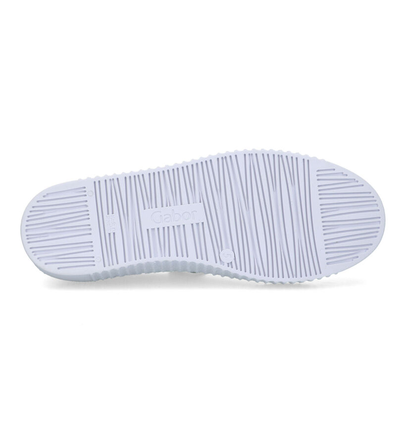Gabor Best Fitting Chaussures à lacets en Blanc pour femmes (319483) - pour semelles orthopédiques