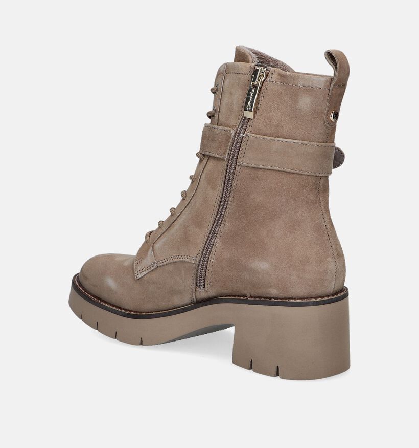 Tamaris Beige Veterboots voor dames (346597)