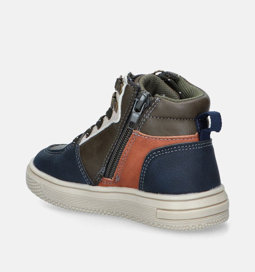 Milo & Mila Kaki Hoga schoenen voor jongens (347118)