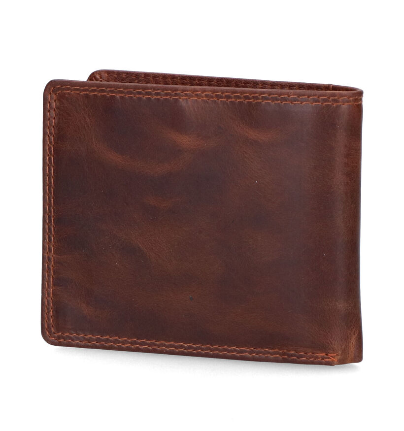 Maverick Bruine Portefeuille voor heren (358807)