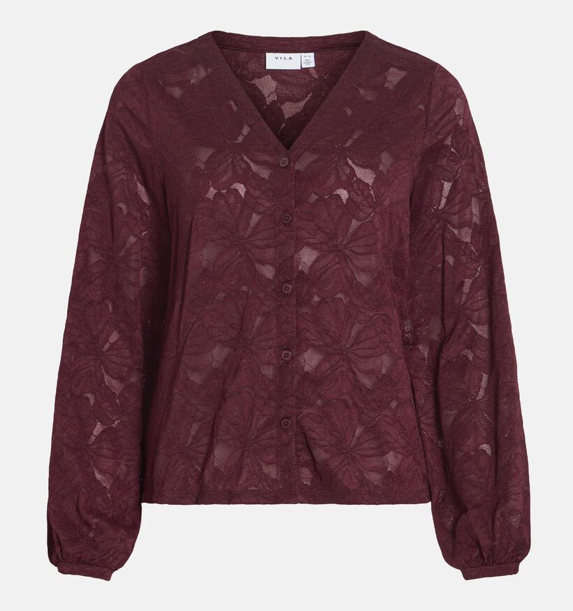 Vila Lanera Bordeaux Blouse voor dames (378494)