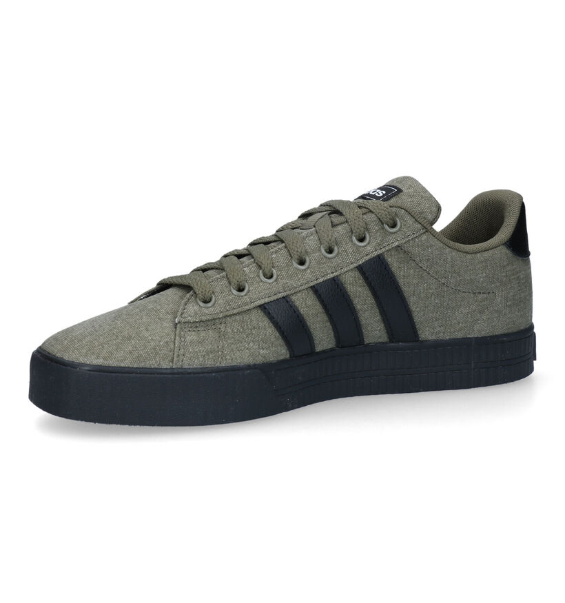 adidas Daily 3.0 Baskets en Vert Kaki pour hommes (324932)