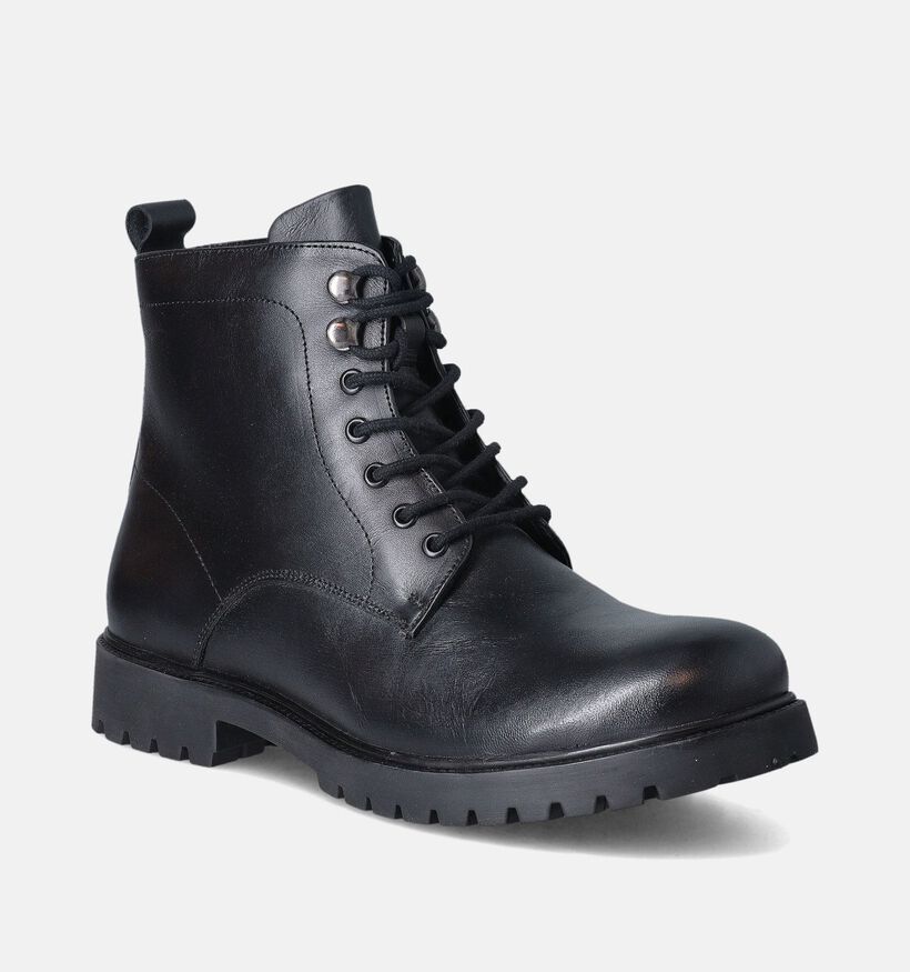 Origin Boots à lacets en Noir pour hommes (357779)